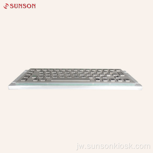 Keyboard Metal karo Pad Tutul